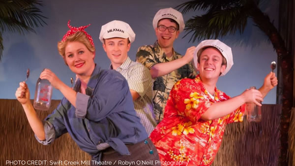 Chesterfield Swift Theatre Andrews Brothers